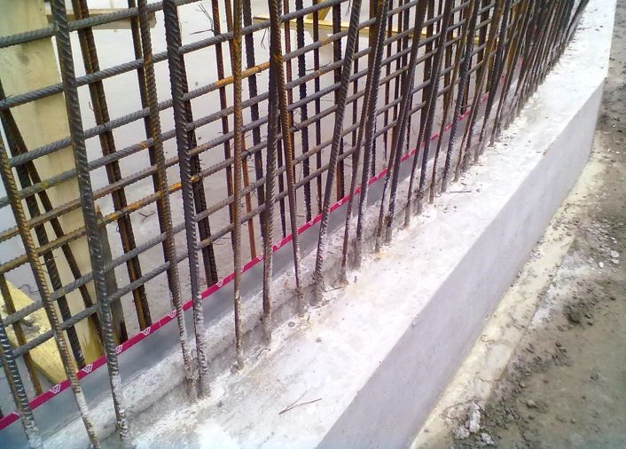 593. Aquaflexactiv FBK+ betonozás után